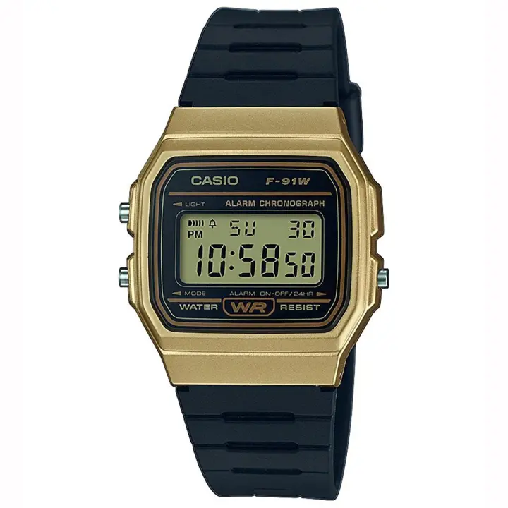 Casio F-91wm-9aef Collection Reloj Para Para Hombre Color Negro - 1