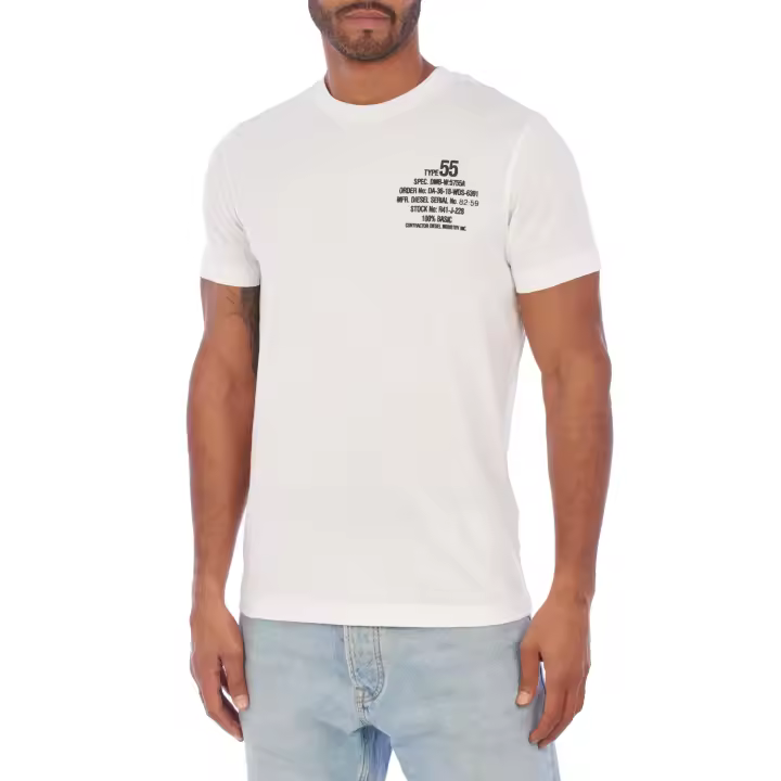 Diesel-Camiseta manga corta A06498-80GRAI para Hombre - 1