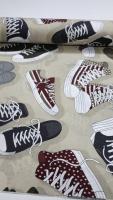 Loneta Estampada Sneaker Verde. Ancho 2.80 metros. - details 0