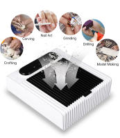 Coleccionador De Polvo De Uñas Potente 80W Con Filtro Aspiradora De Uñas Para Manicura Equipo De Eliminación De Polvo De Uñas - details 2