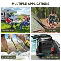 Cuerda De Camping Elástica Con Ganchos Para Lashen Tira De Cordón Para Actividades Al Aire Libre Y Deportes Material De Latex - details 5