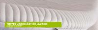 Topper Viscoelastico con Funda Lavable y Desenfundable con Cremallera - Nucleo 100% Viscoelastica – Transpirable, Alivia Dolores – Fabricado en España - details 0