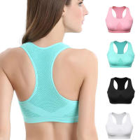 Sudadera Deportiva Transpirable Para Mujer Absorbe Sudor Con Capa Doble Sin Costuras Acolchada Para Gimnasio Correr Fitness Yoga - details 0