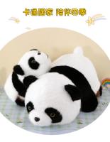 Muñeco De Peluche Panda Rojo Y Negro Reversible Suave Para Niños Y Bebés Regalo De Cumpleaños O Navidad Tema Animal De La Naturaleza - details 14