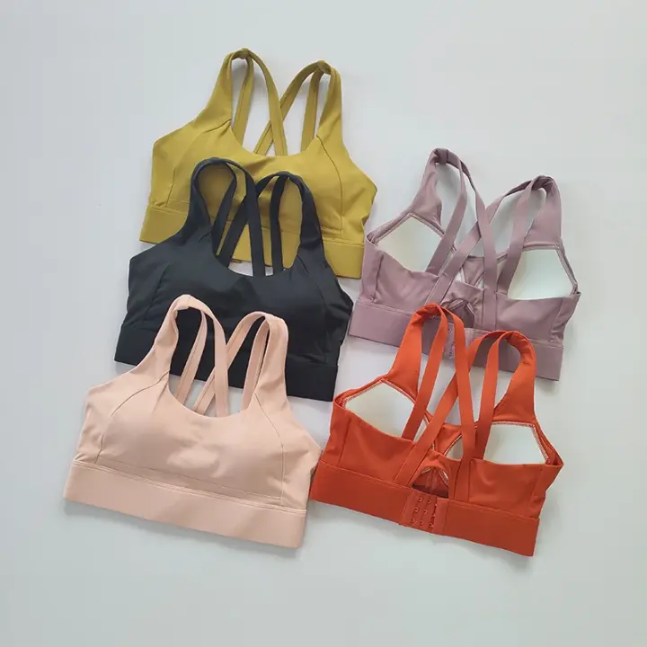 Sujetador Deportivo Para Mujer Con Alta Intensidad Anti-Sudor Y Secado Rápido Correas Ajustables Para Fitness Y Bodybuilding Anti-Salpicaduras Y Ajuste Elegante - 1