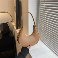 Bolso De Hombro Para Mujer Yogodlns Nueva Primavera Color Sólido Forma De Media Luna Lujo PU Cuero Bolsos Versátiles Con Funda - details 17