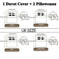 Juego De Sábanas Con Estampado Cuadriculado 3 Piezas Para Dormitorio Y Habitación De Invitados (1 Funda De Edredón + 2 Fundas De Almohada, Sin Relleno) Material De Algodón 100% Técnica De Tejido Otras Estilo Geométrico - details 0