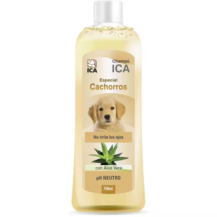 Champú para cachorro con Aloe Vera - ICA 750ml  Perros - 1