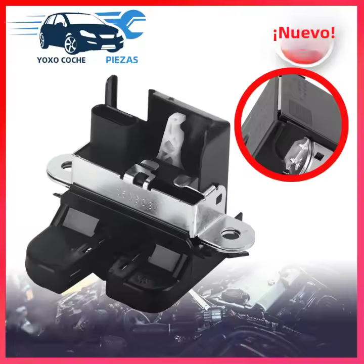 Cerradura De Maletero Trasero Para VW Golf MK5 GTI MK6 SEAT Leon 1K6827505E 5K0827505A 5M0827505E 1P0827505D Pieza De Repuesto Original - 1
