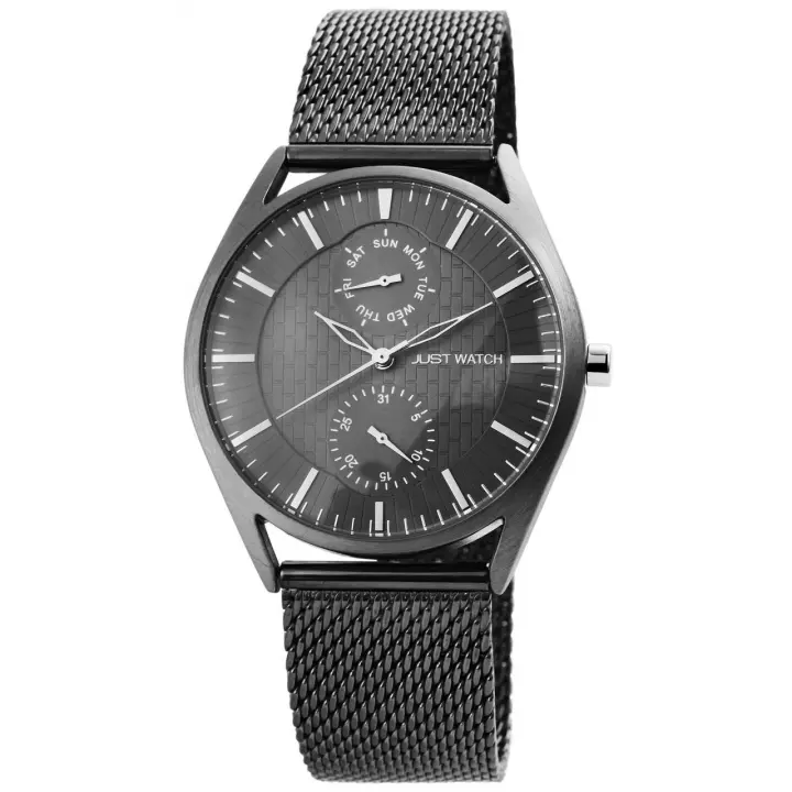 Reloj Just® Hombre com Bracelete em Mesh - 1