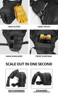 Bolsa De Bum Para Motocicleta DUHAN Multi-Función Waist Bag Para Ciclismo Al Aire Libre Estilo Hip Bum Material Duradero - details 4