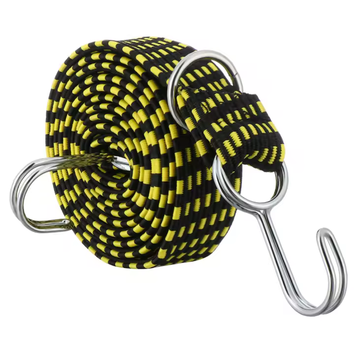 Cuerda De Goma Elástica Para Equipaje Con Gancho Para Bicicletas Y Maletero De Coche Correa De Motocicleta Accesorios De Automóvil - 1