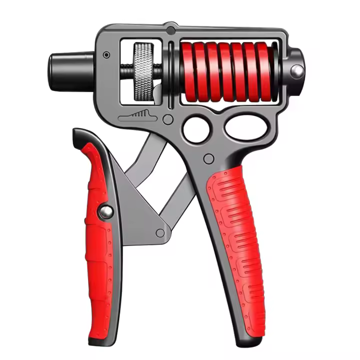 Ajustable Agarrador De Mano Pesado 5-165kg Entrenador De Brazo Muñeca Antebrazo Expansor De Dedos Fitness Con Resorte De Acero Ejercicio De Fortalecimiento De Mano - 1