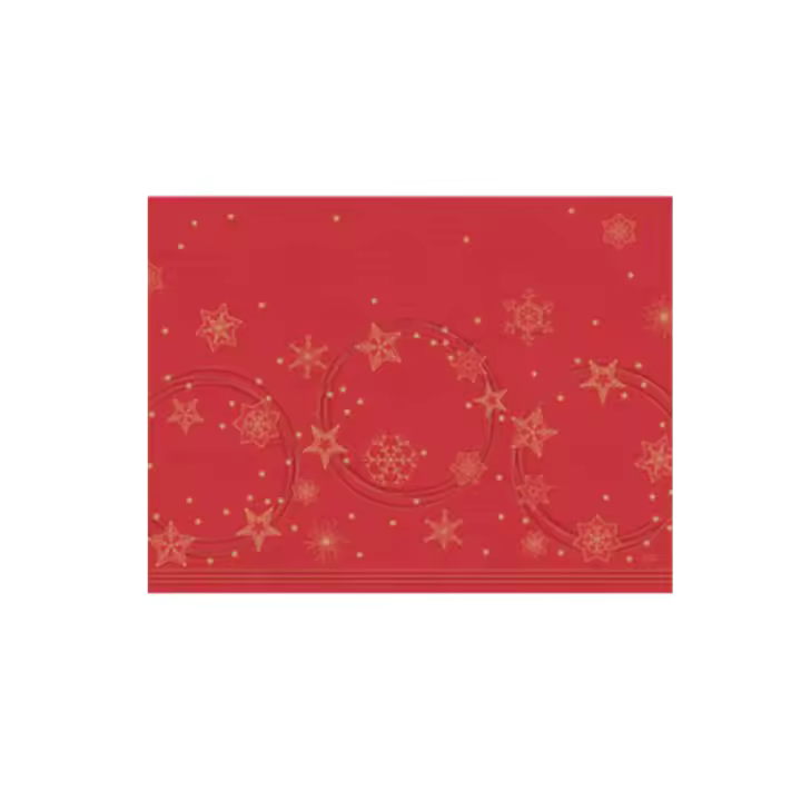 Mantelito Desechable (30 x 40 cm - Star Shine Red) - 1