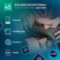 Preservativos My.Size Pro Ancho Nominal 45 mm Sin Olor Fabricados Con Látex De Alta Calidad Y Paredes Muy Finas Invisibles Condón De Talla Pequeña Compatibles Con Lubricantes A Base De Agua Disponible En Caja De 3 10 36 o 80 Unidades - details 6
