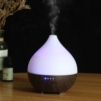 Humidificador de interior con difusor de aceites esenciales, máquina de aromaterapia portátil USB de 140 ml con aroma a madera. - details 14