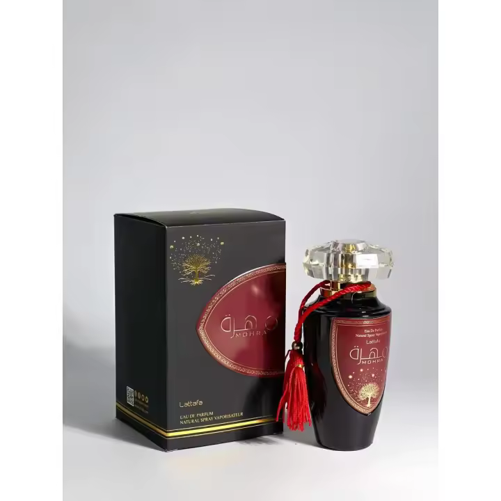 Perfume Lattafa Mohra Silky Rose | Lattafa Mohra Eau de Parfum 100ml | ohraEl encanto romántico de la rosa en un Eau de Parfum sofisticado - 1