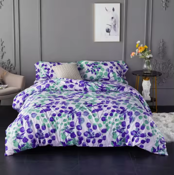 Juego de Ropa de Cama Nórdica Moderno 135cm, 80% Algodón, 20% Poliéster Lavable en Máquina Fácil - 1