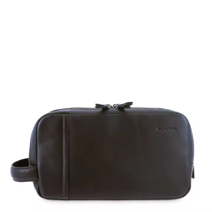 EL POTRO: BOLSA DE ASEO DE PIEL 215-BOSTON-MARRON El Potro - 1