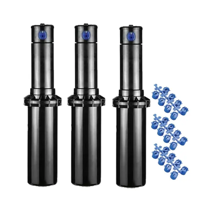 HUNTER Pack 3 Aspersores de Riego Hunter PGP-04 3/4'' | Alcance 6,4 a 15,8 metros | Aspersor de Turbina ajustable PGP Ultra - 1