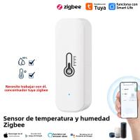 Sensor De Temperatura Y Humedad Zigbee/WiFi Tuya Compatible Con Alexa Y Google Assistant Para Hogar Conectado ONENUO TH08/TH08Z - details 0