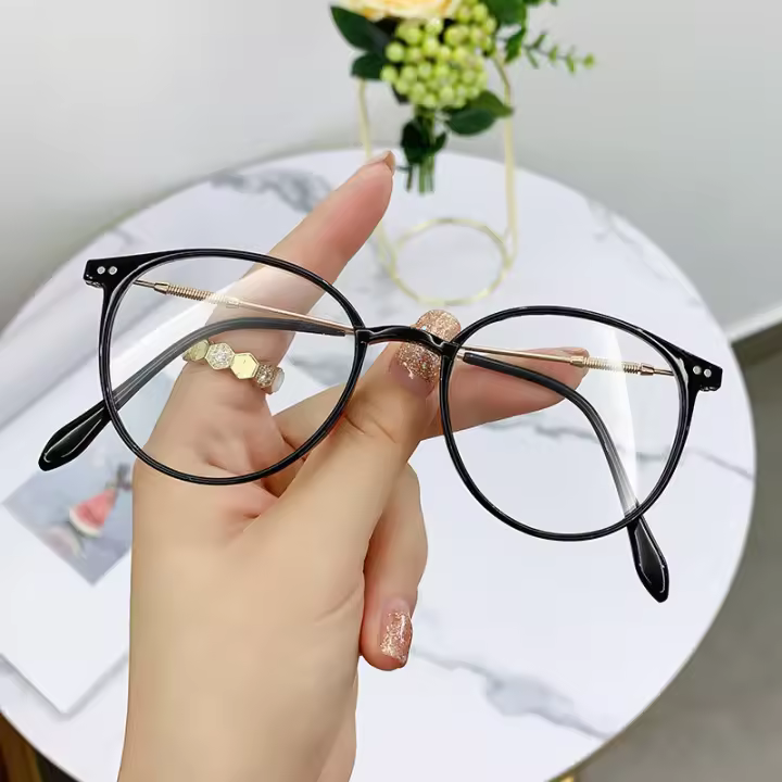 Gafas Antirradiación Para Mujeres Estudiantes Y Oficinistas Anti Fatiga Para Computadora Marco De Aleación Unisex - 1