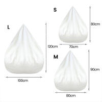 Sofá Interior De Repuesto Sin Relleno Lavable Para Silla De Mantequilla De Soja Cubierta Interiores De Sofá Colchón Puff - details 2
