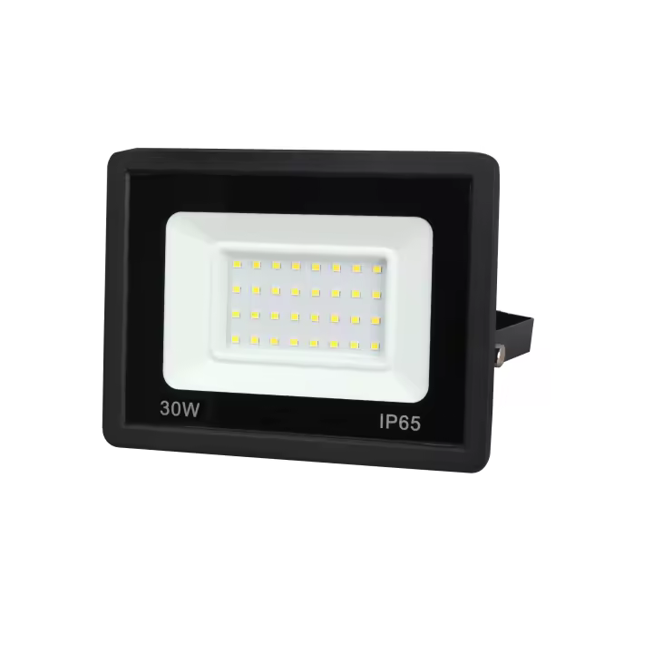 ALPINALUZ Foco Proyector LED Exterior IP65 Impermeable 30W 2850Lm 3000K Luz cálida para Casa, Garaje, Patio, Terraza, Campo - 1