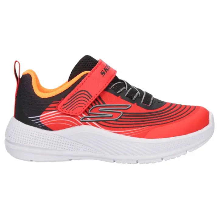 Zapatillas Skechers Microspec Advance Rojo Negro 403926N-Rdbk Niño - 1