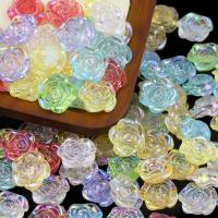 100pcs Bolas De Acrílico Transparentes En Forma De Rosa Y Mariposa Con Color AB Para La Creación De Joyería Accesorios DIY - details 8
