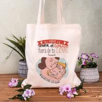 YOSIQUESE Bolsa de tela solidaria | Modelo: 'Ser Madre' | Productos y regalos solidarios hechos por personas con discapacidad - details 2
