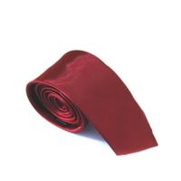 Corbata Slim Skinny Para Hombres En Color Champán Naranja Rojo Morado Azul Tejida Con Jacquard Estilo Elegante Para Bodas Y Fiestas - details 5