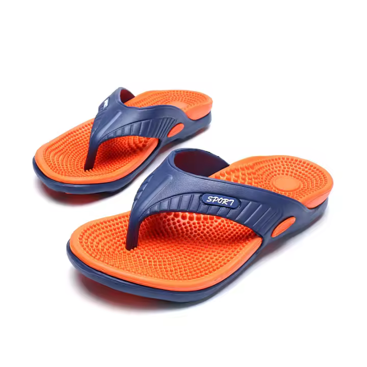 YRZL Sandalias De Playa Para Hombre Con Masaje Granulada Cómodas Casuales Para El Hogar Y Baño Zapatos De Verano EVA - 1