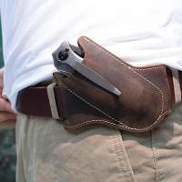 Cuchillo De Bolsillo Plegable Con Funda De Almacenamiento Antideslizante Y Clip Para Cinturón Herramientas De Camping Tamaño M - details 0