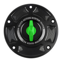 Tapa De Tanque De Combustible Quick Release Para Aprilia RSV 1000 R/ FACTORY 04-08 RSV4 R/RR/RF/FACTORY /1100 09-21 Material De Aluminio Sin Chequeras - details 1