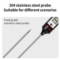 Termómetro Digital Portátil Para Cocina BBQ Carne Agua Leche Aceite Cocina Horno Con Tubo WT-1 Probing Termómetro Electrónico - details 1