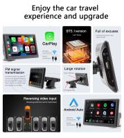 <ALIMT ><ALIMT >🎁</ALIMT></ALIMT>【Detalles para Mamá】Reproductor Multimedia Coche 7 Pulgadas HD - Pantalla Táctil IPS, GPS Integrado, Bluetooth 5.1 + Android Auto/Apple CarPlay Inalámbrico, Radio FM, USB/SD, MP5, Control Voz - Compatible con Todos los Coches - details 8