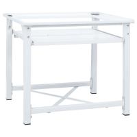 Pedestal Doble de la Lavadora y la Secadora Blanco Soporte Mueble Base Capacidad de carga 100 kg,  100 kg con estantes,  100 kg con cajón y mas - details 5