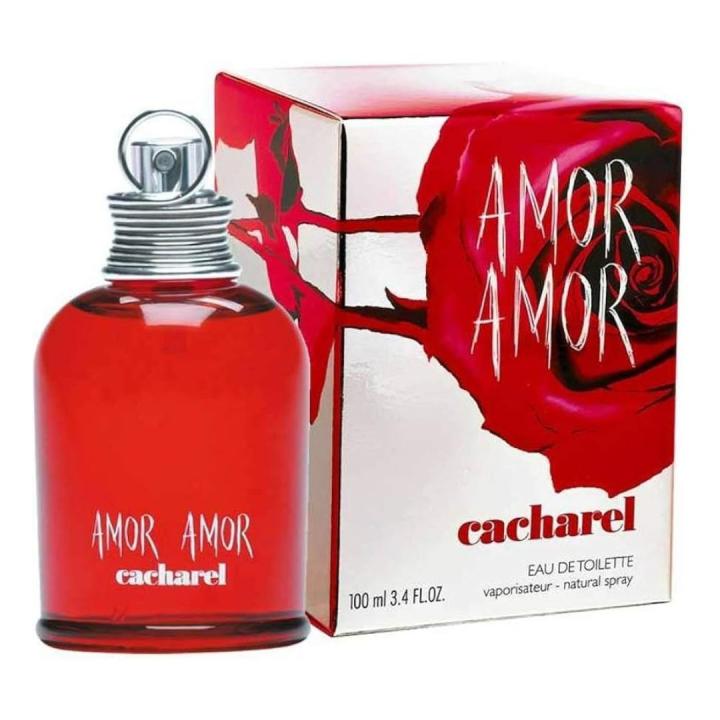 Cacharel - Amor Amor Eau de Toilette | Perfume para mujer. Grosella Negra, Mandarina, Jazmín, Vainilla y Ámbar — oferta en Miravia