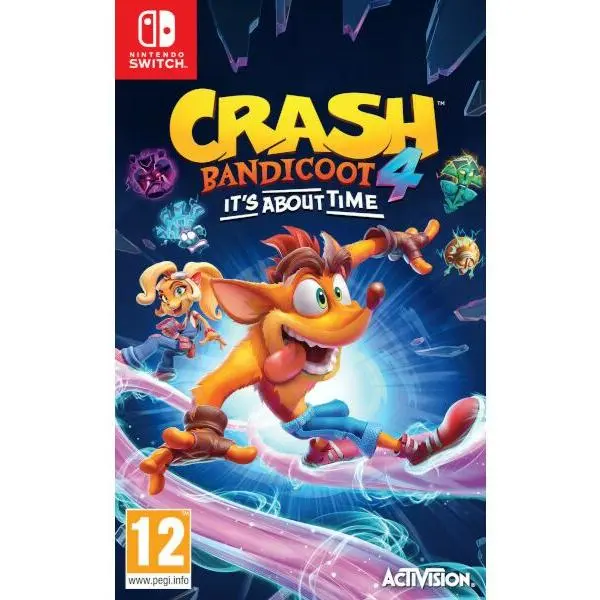 Crash Bandicoot 4 It´s About Time Nintendo Switch PAL España Nuevo Precintado Envio en menos de 24 horas - 1