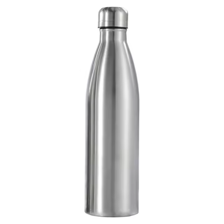 Botella De Agua Deportiva De Acero Inoxidable Para Exteriores Gran Capacidad Botella De Té Cola Sellada Portátil Para Adultos - 1