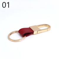 Llavero De Cuero Moda Con Anillo Metálico Para Llaves De Coche Soporte De Cinturón Para Mujeres Y Hombres Accesorios De Moda - details 4