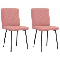 vidaXL Sillas de comedor 2 unidades cuero sintético en color Crema/Negro/Blanco y más | cómodas modernas ergonómicas para comedor cocina salón hogar - details 4