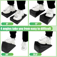 Bloque De Yoga En Forma De Valla 3/6Pc Para Estiramiento De La Pata Ligero Y Ajustable Placa Inclinada Para Pilates Y Estiramiento De Los Talones - details 4