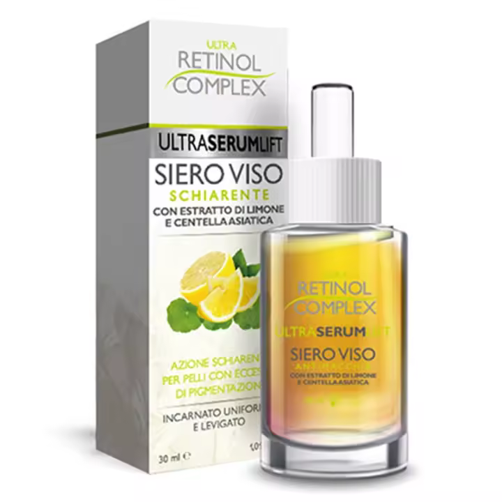 Suero Facial Alisante con Limón y Centella Asiática Complex Ultra Retinol - 1