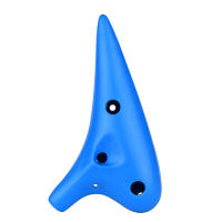 Ocarina De Plástico Con 12 Agujeros Flute Alto C Instrumento Musical Para Amantes De La Música Y Principiantes Con Partitura Incluida - details 4