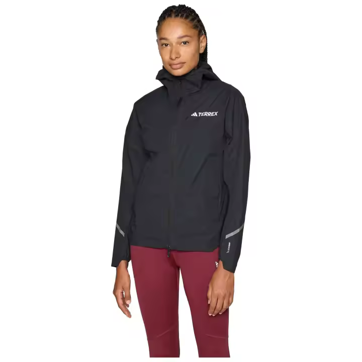 Chubasquero Adidas modelo Terrex Xperior 2.5-Layer Light CLIMAPROOF para Mujer en color Negro - 1