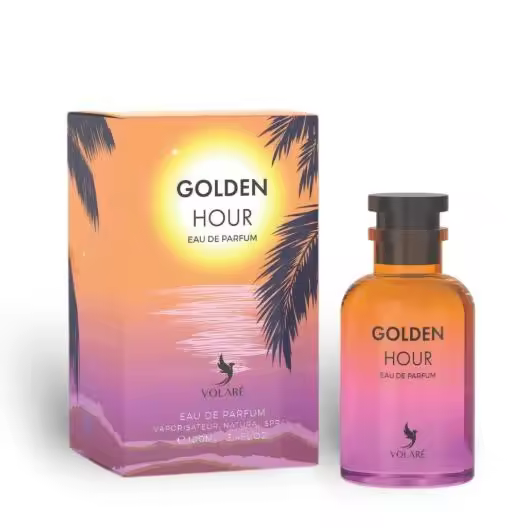 ✨🌅 Perfume Árabe 100% Original – Golden Hour EDP 100ml By Volaré – La Magia del Atardecer en una Fragancia de Lujo 🌅✨ - 1