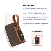 Calentador portátil de biberones para bebé, bolsa con termostato para leche materna, para viaje - details 11