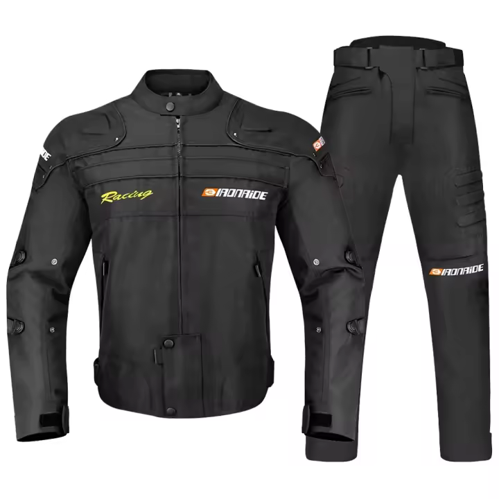 Chaqueta De Motocicleta Para Hombres Protección Multifuncional Para Ciclismo Moto Ropa De Conducción Adecuada Para 4 Estaciones - 1